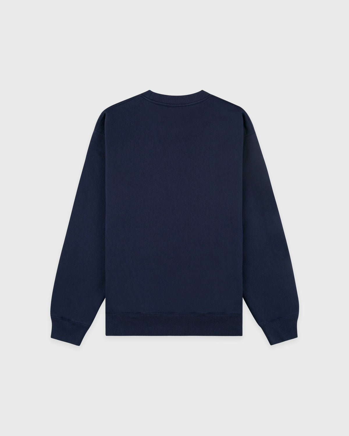 Sporty & Rich Varsity Crest Crewneck - Navy/White