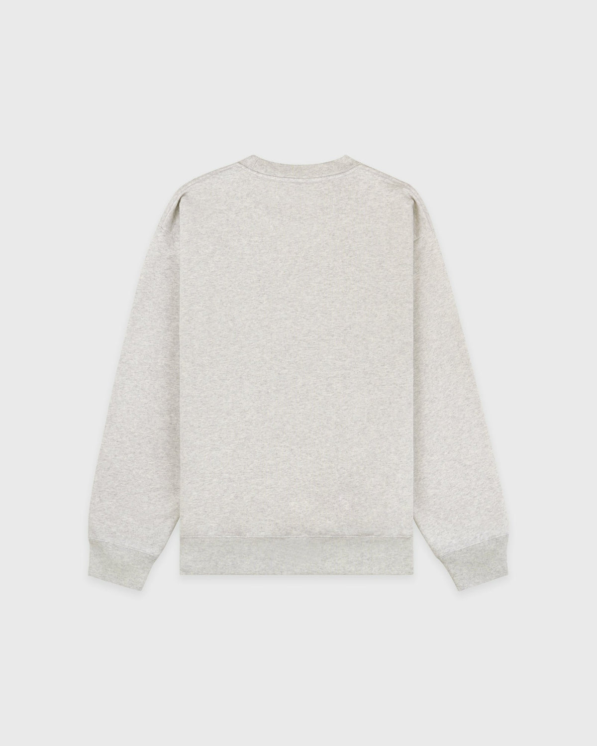Sporty & Rich Beverly Script Crewneck - Heather Gray/Navy
