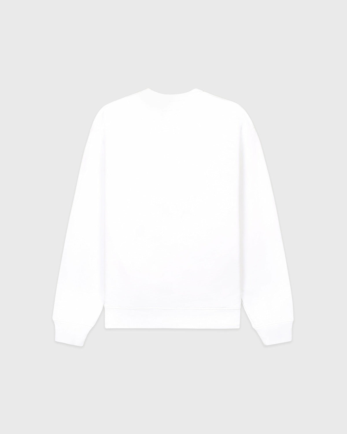 Sporty & Rich Nautical Embroidered Crewneck - White/Navy/Ruby