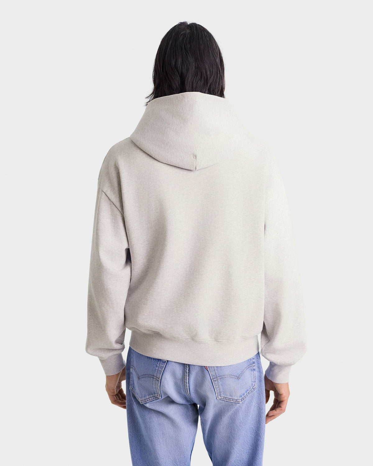 Sporty & Rich California Emblem Zip Hoodie - Heather Gray/Forest