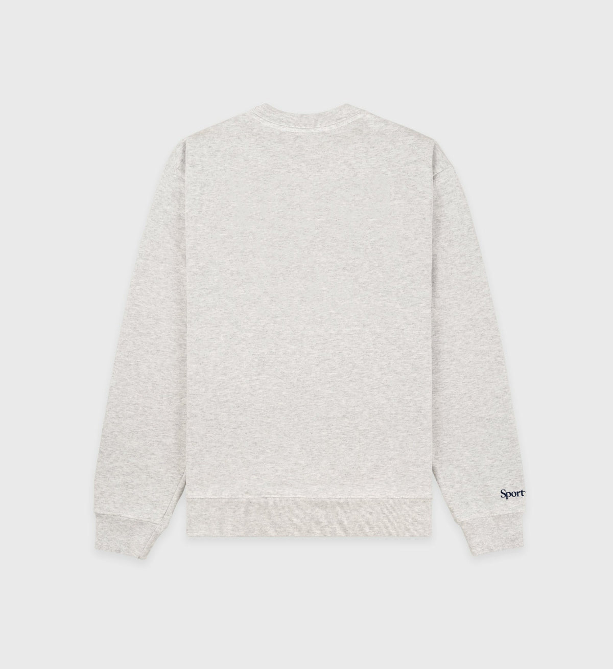 Sporty & Rich UCLA Crest Crewneck - Heather Gray/Navy