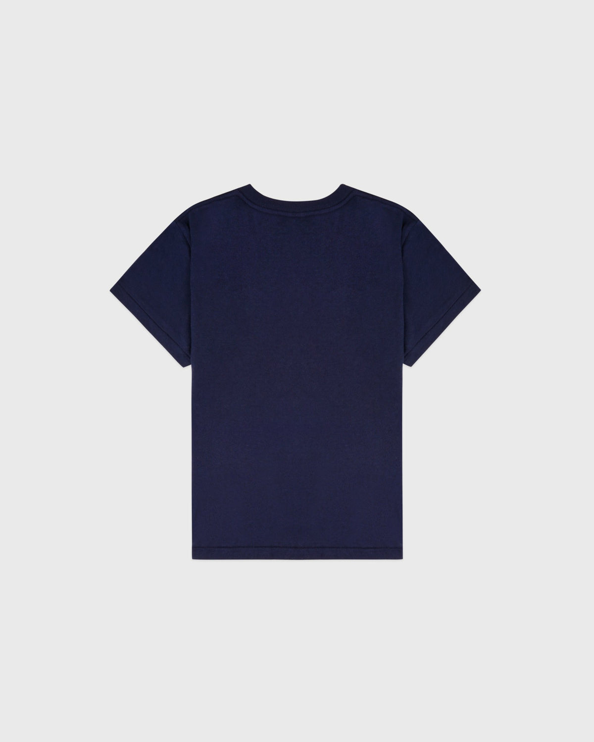 Sporty & Rich Varsity Crest Essential Tee - Navy/White