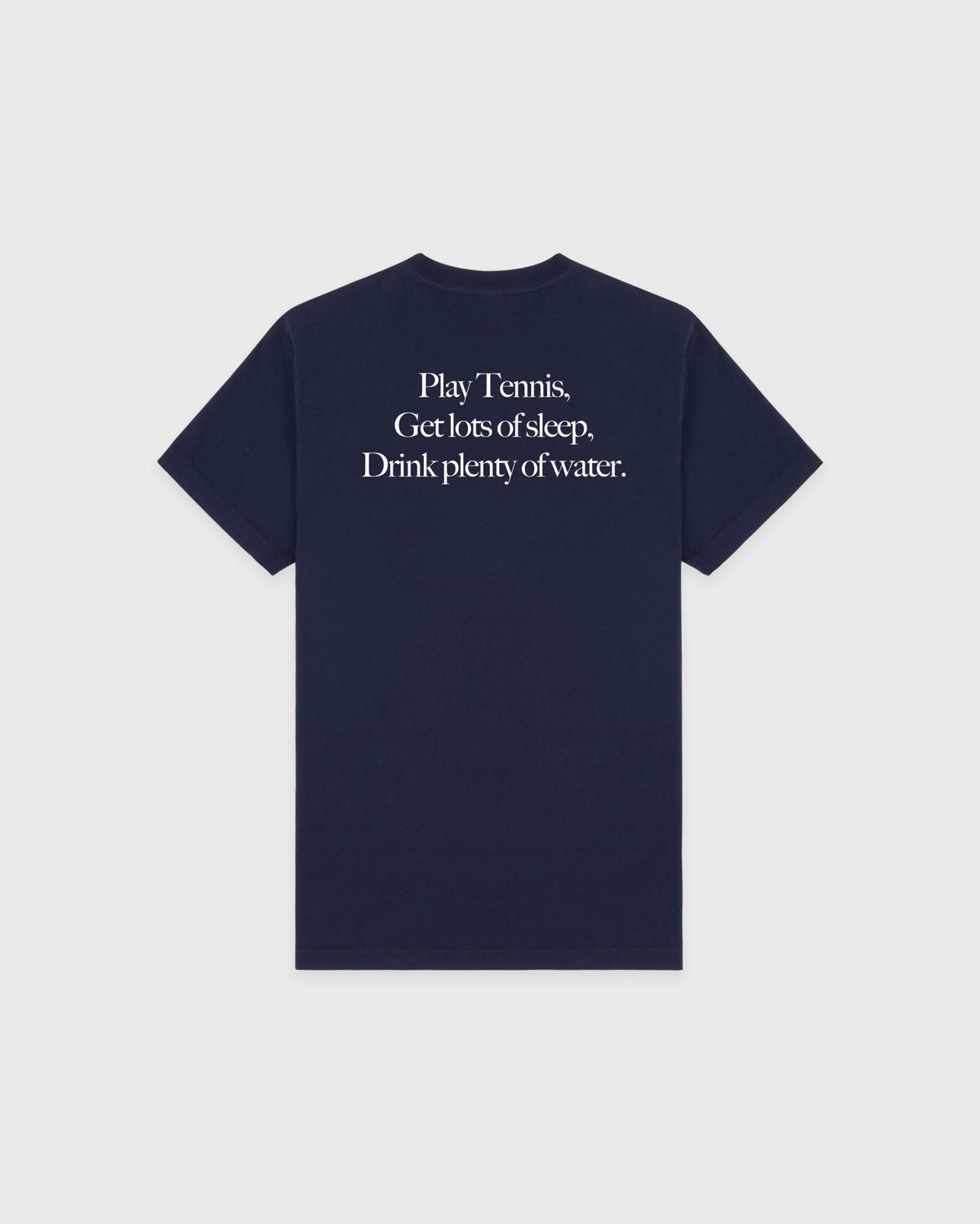 Sporty & Rich Play Tennis T-Shirt - Navy/White