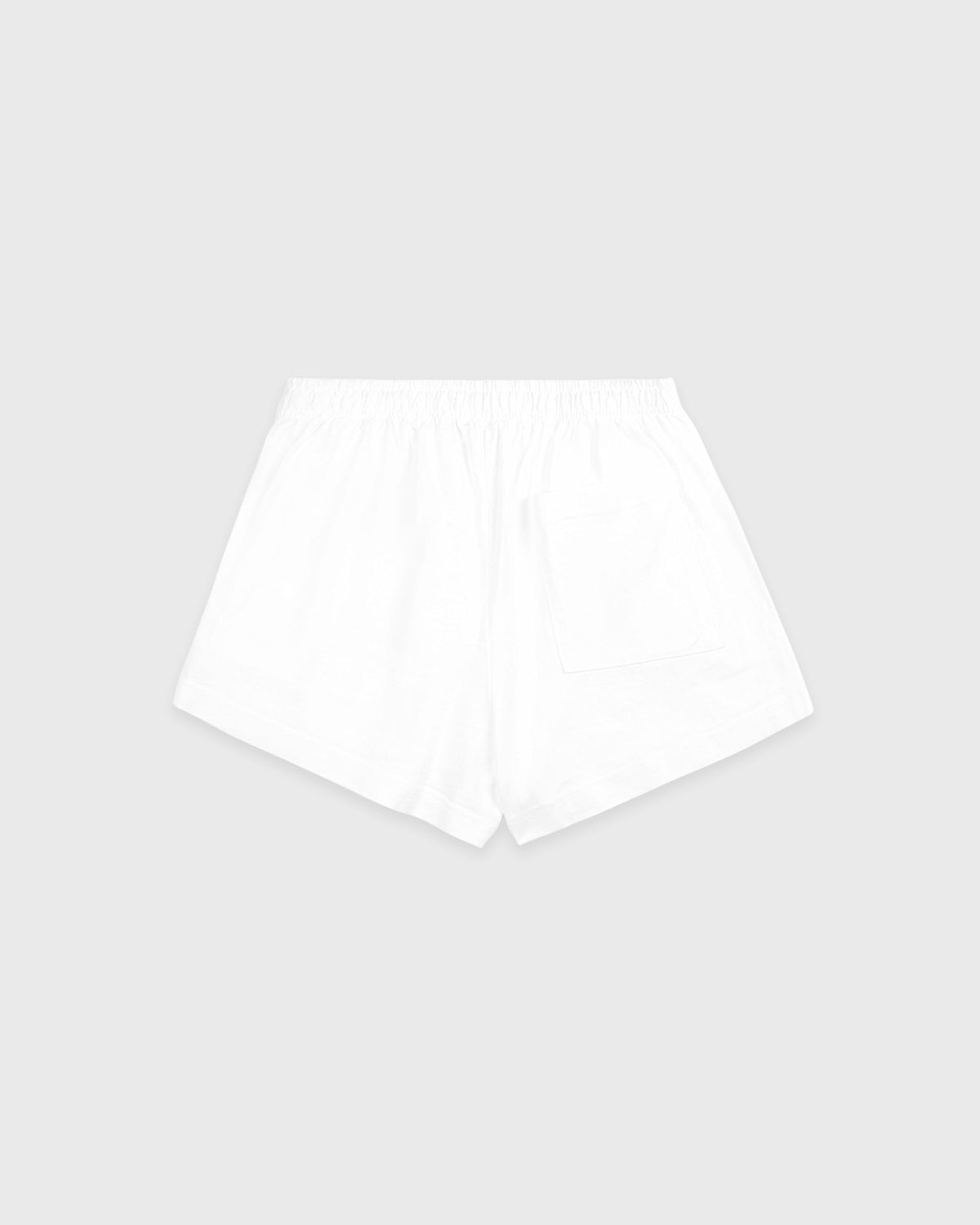 Sporty & Rich Nautical Embroidered Disco Short - White