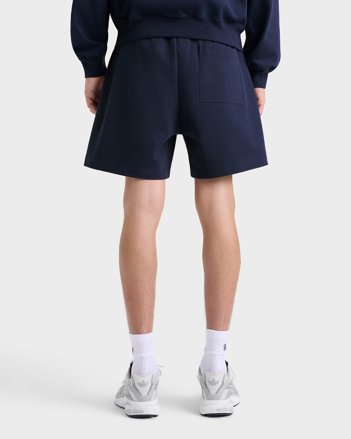 Sporty & Rich S&R Ivy Gym Short - Navy/White