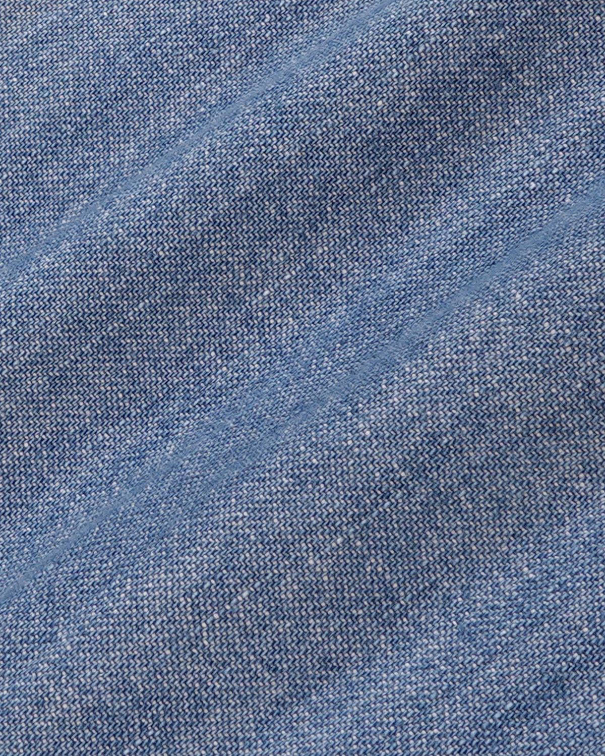 Sporty & Rich NY Crest Oversized Denim Shirt - Light Blue