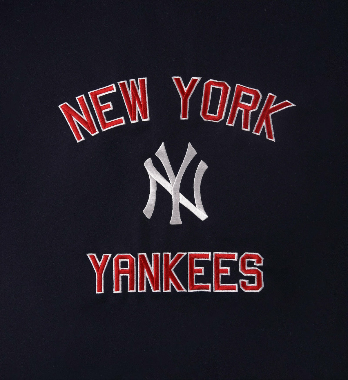 Sporty & Rich Homerun Wool Varsity Jacket - Navy/Cream