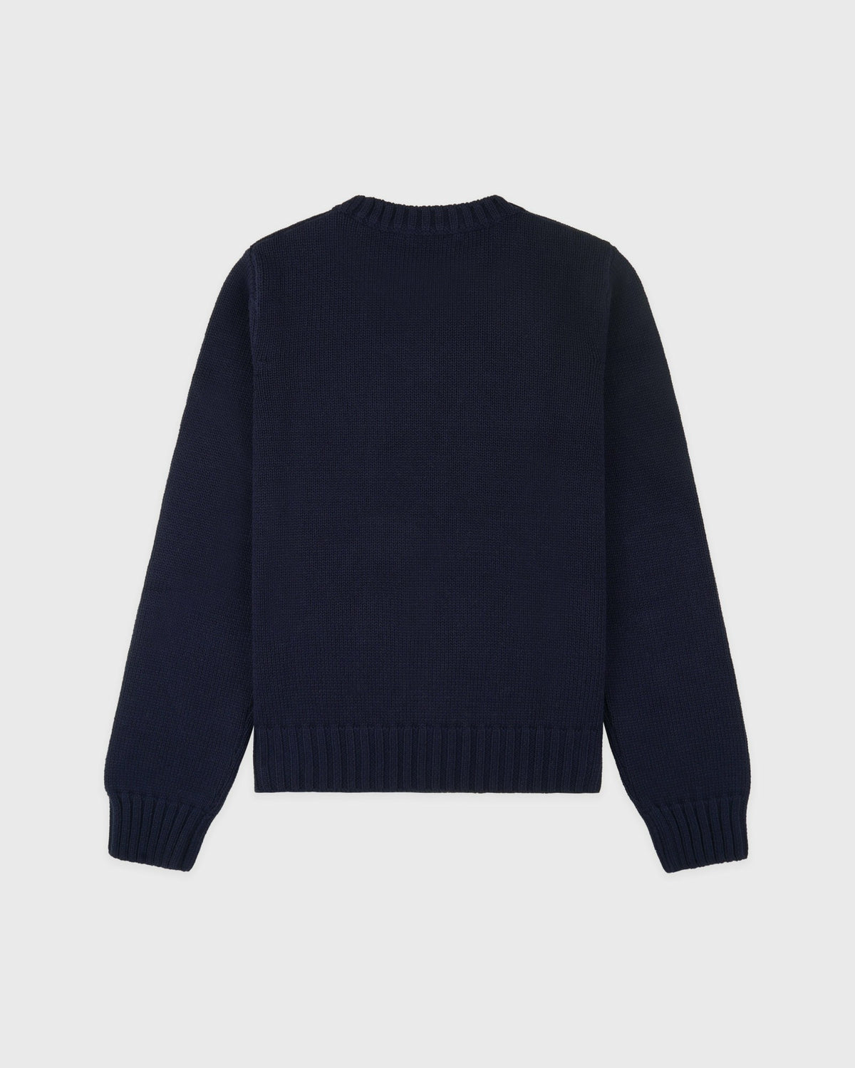 Sporty & Rich Heritage Yankees Serif Knitted Sweater - Navy/Ecru