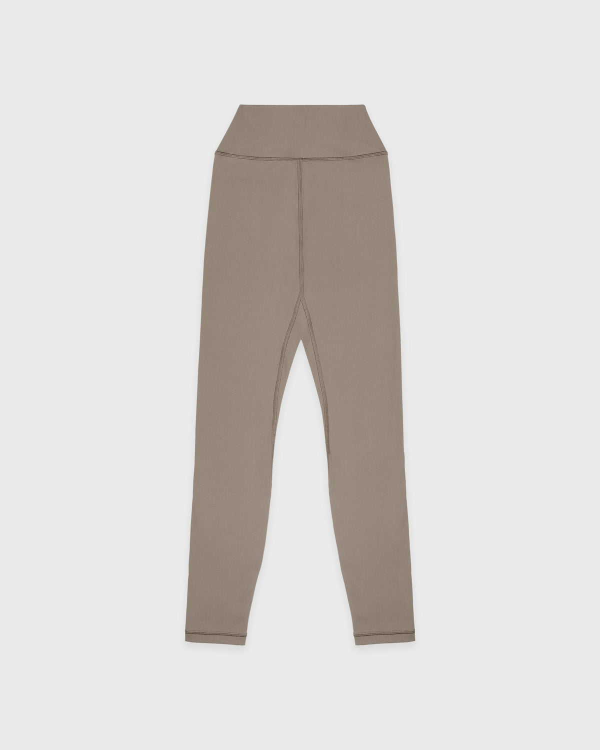 Sporty & Rich Signature Logo Legging - Hazelnut/White