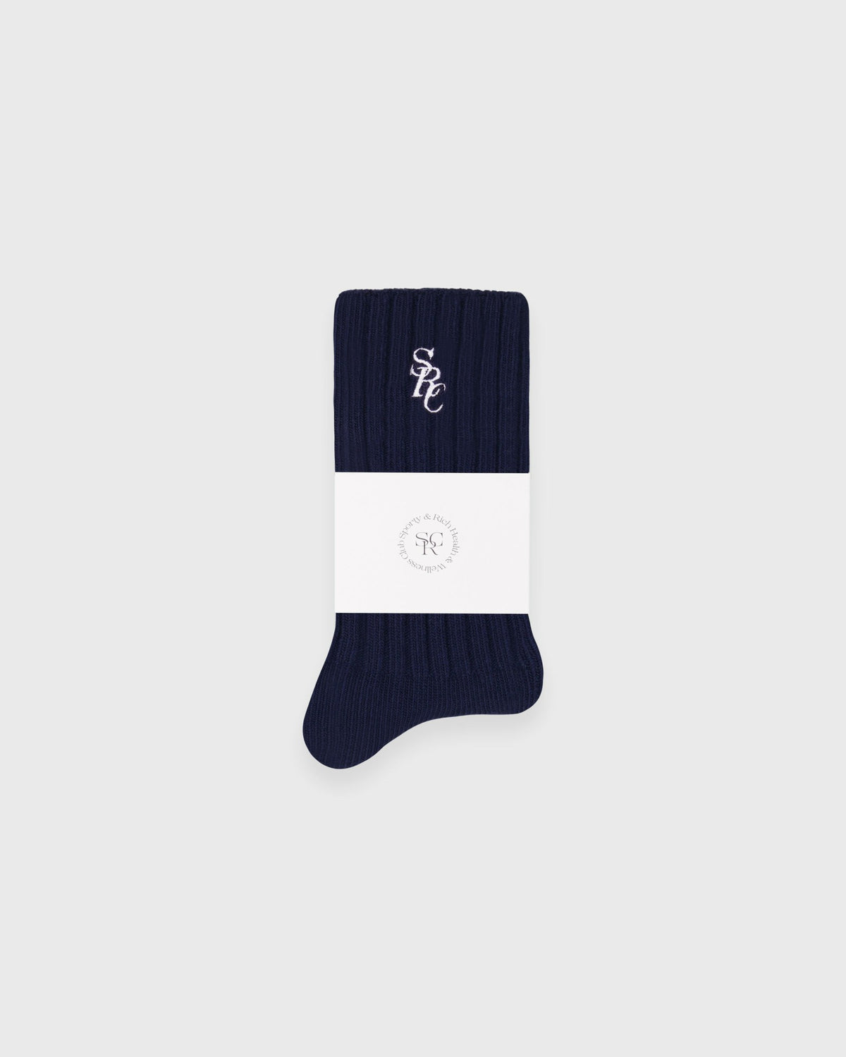 Sporty & Rich SRC Rib Socks - Navy