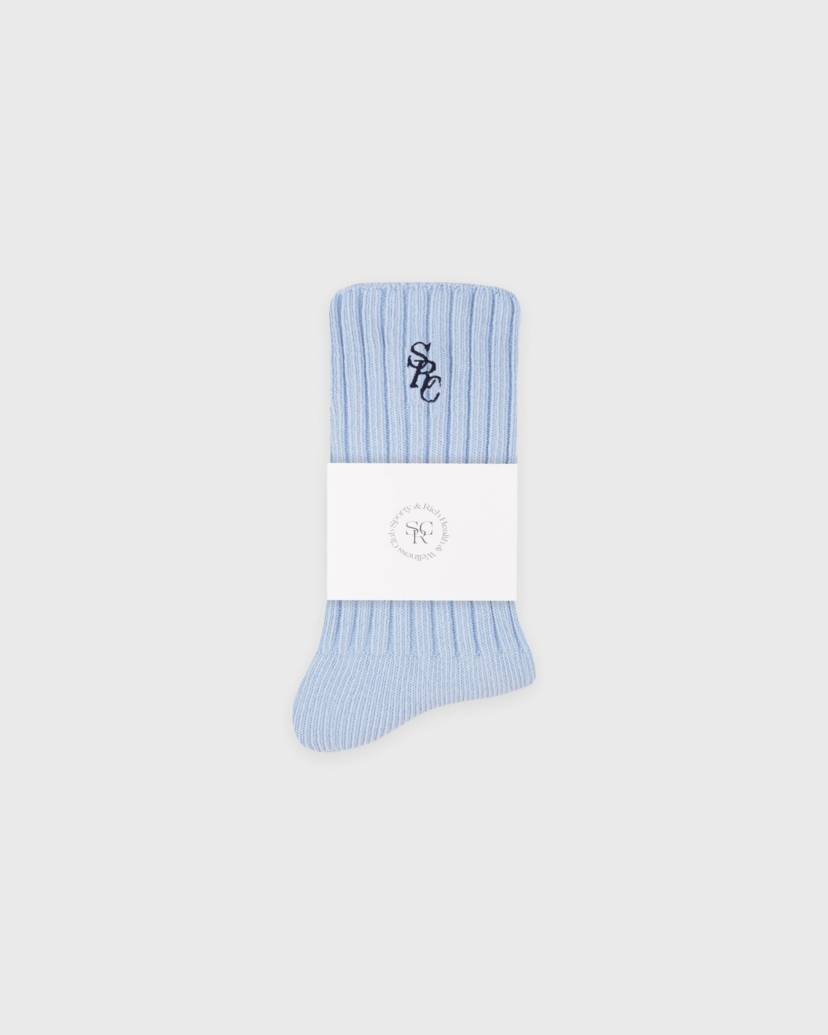 Sporty & Rich SRC Rib Socks - Ciel