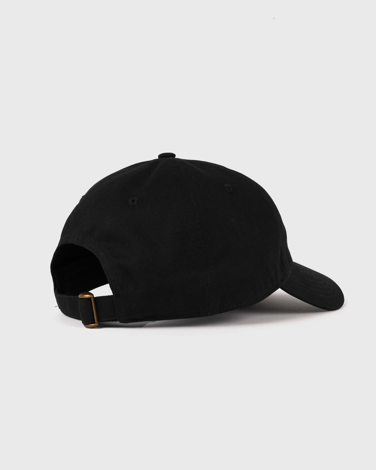 Sporty & Rich Serif Logo Hat - Faded Black