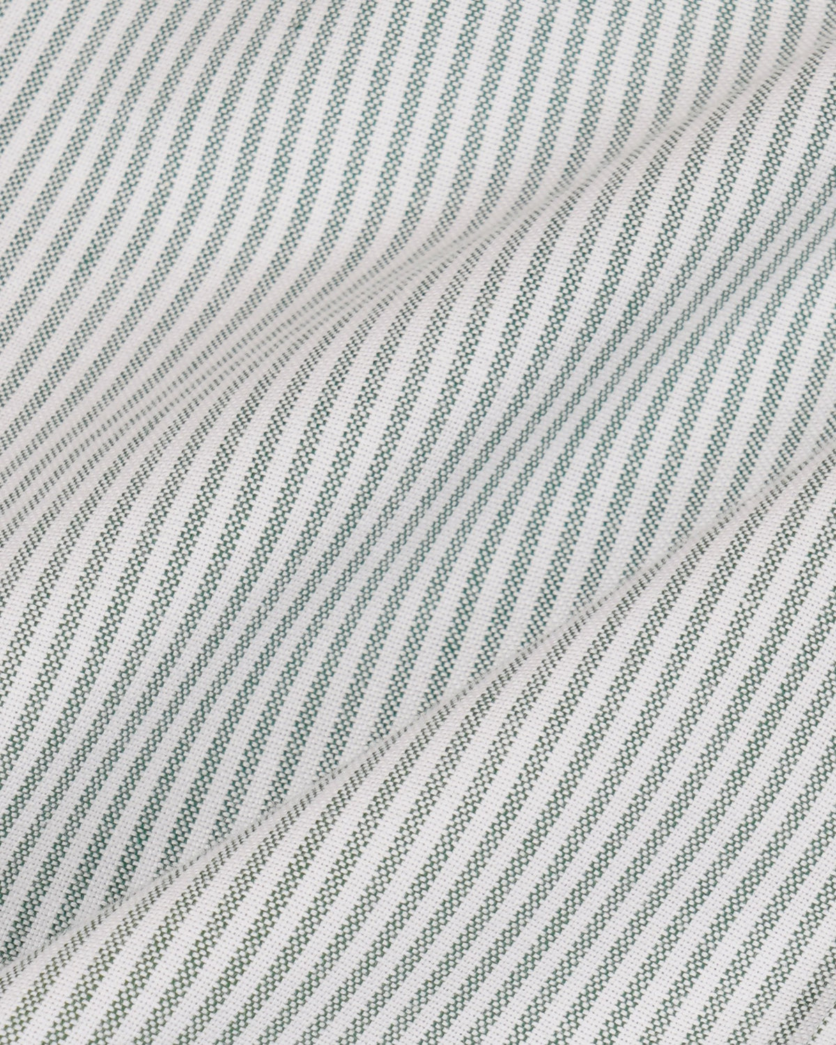 Sporty & Rich SRC Oversized Oxford Shirt Men - Forest striped