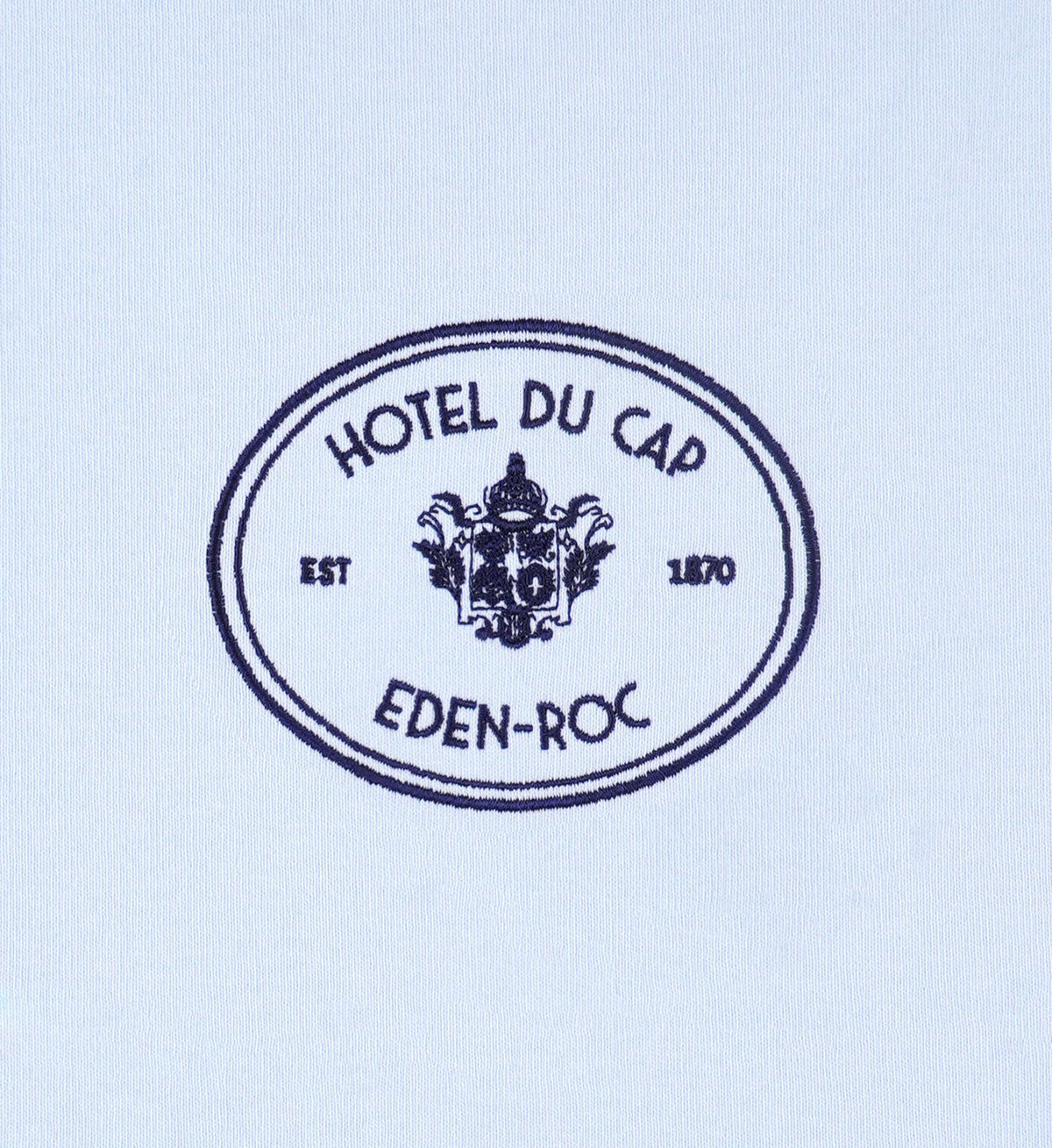 Sporty & Rich Eden Crest Gym Short - Ciel/Navy