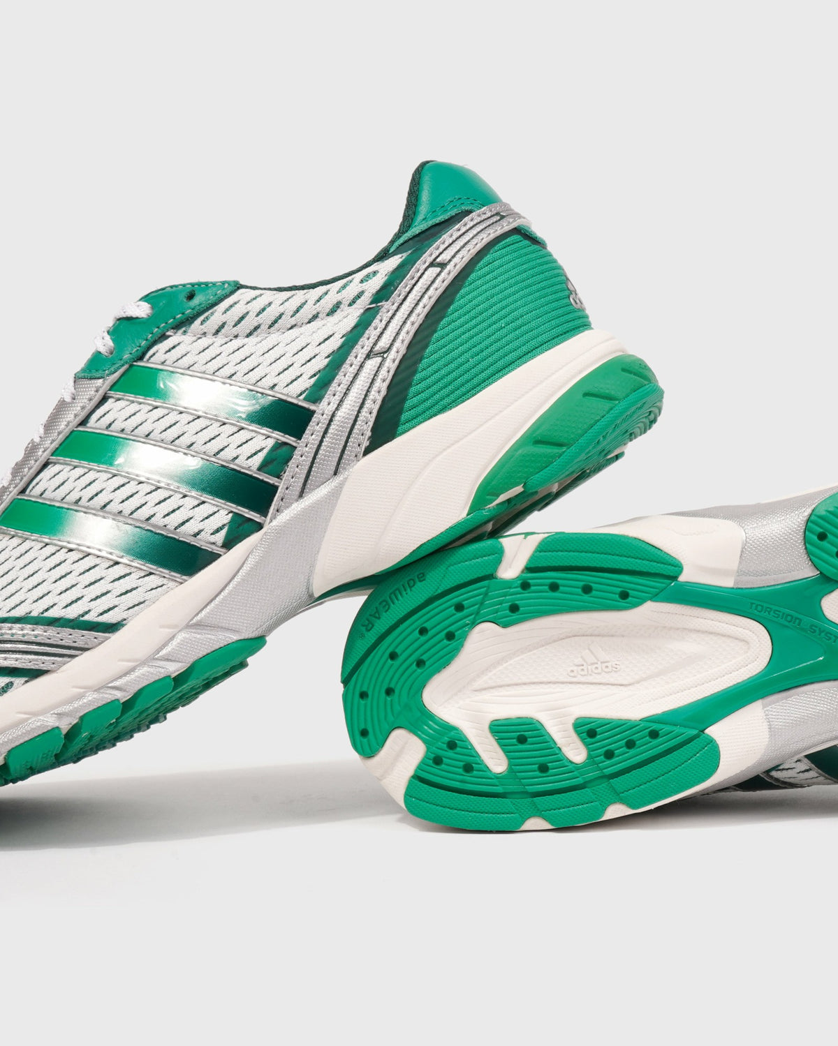 Sporty & Rich Adizero Adios OG - White/Court Green