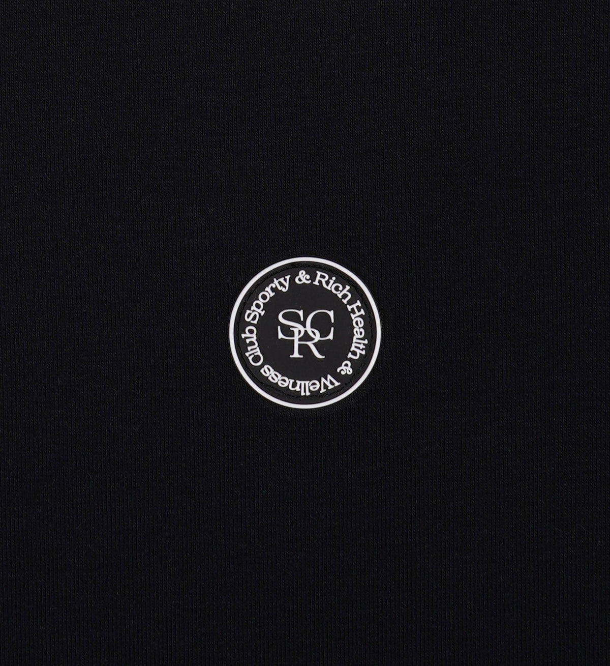 Sporty & Rich SRHWC Ringer Tee - Black/White