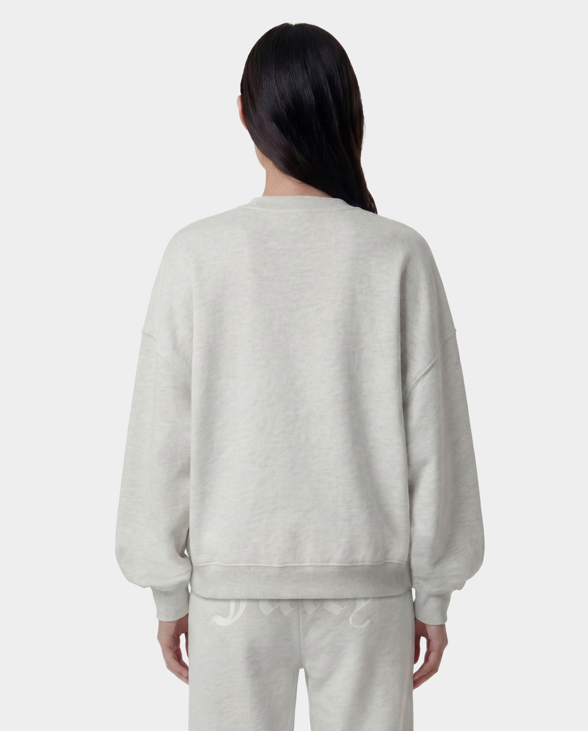 Sporty & Rich Juicy Emblem Crewneck - Heather Gray