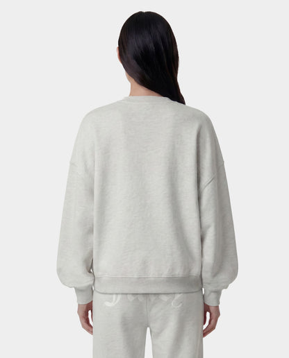 Sporty & Rich Juicy Emblem Crewneck - Heather Gray