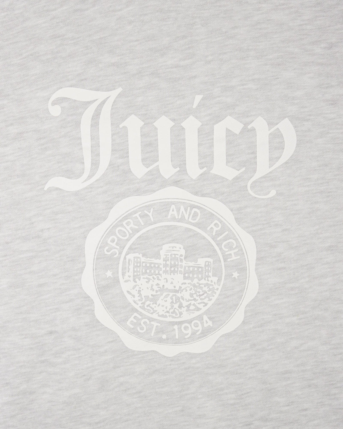 Sporty & Rich Juicy Emblem Crewneck - Heather Gray