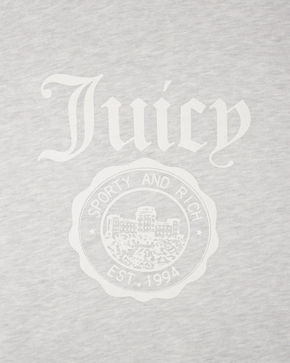 Sporty & Rich Juicy Emblem Crewneck - Heather Gray