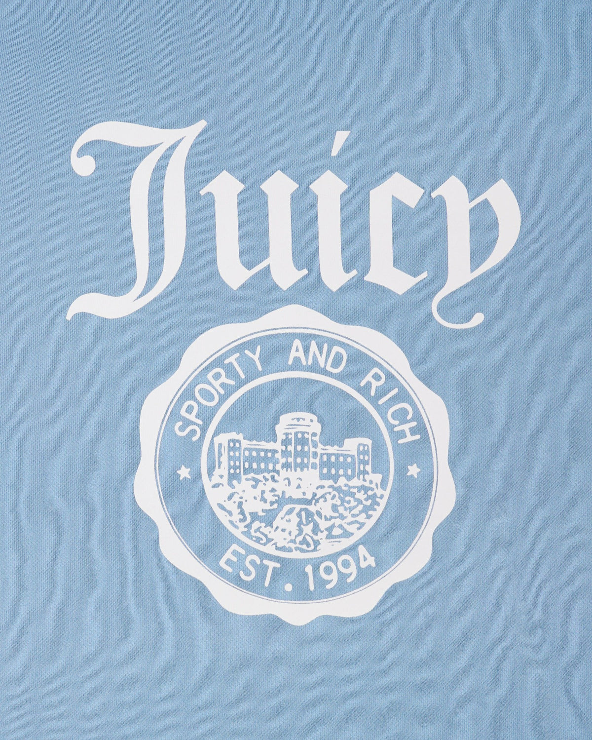 Sporty & Rich Juicy Emblem Crewneck - Sky Blue