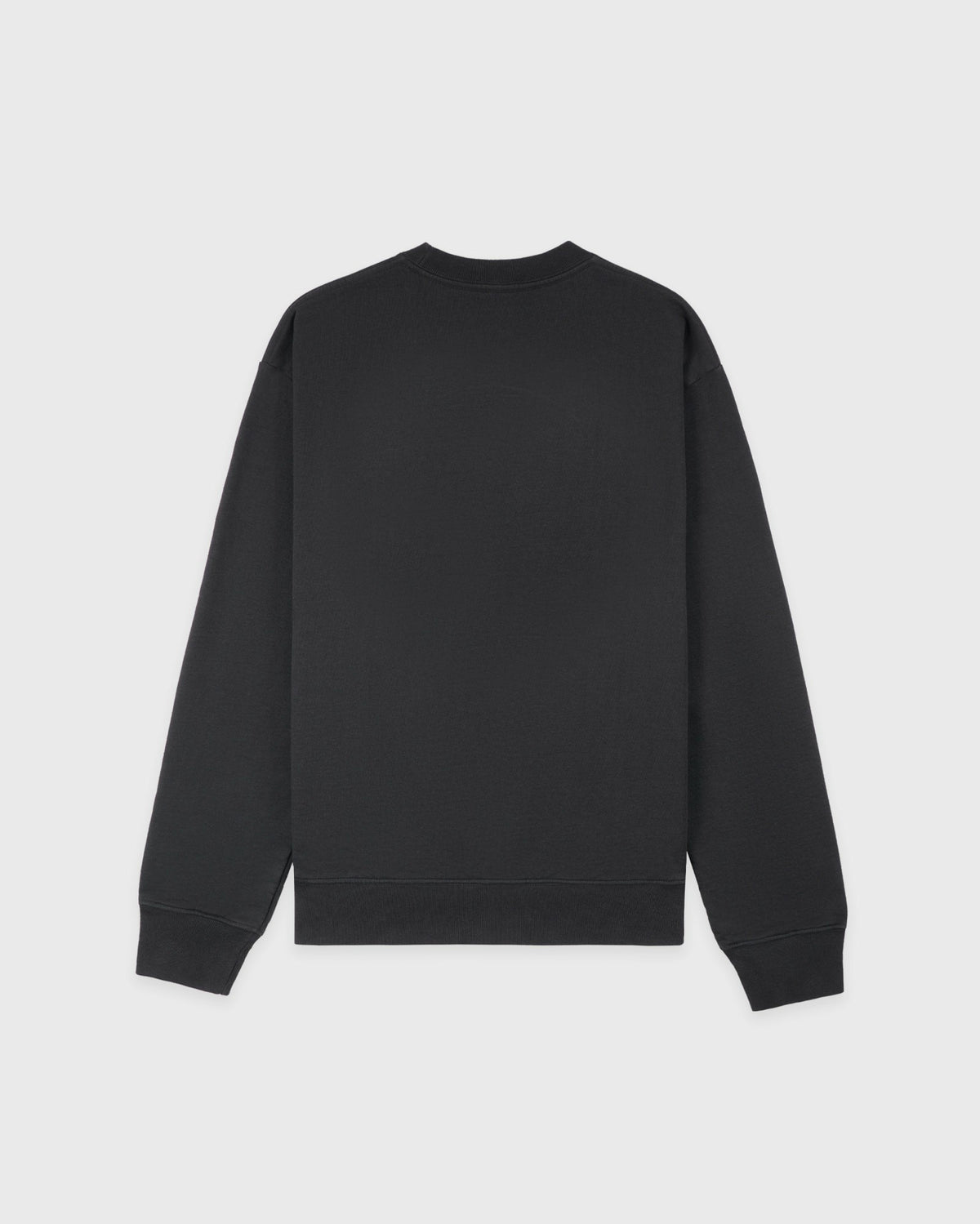 Sporty & Rich Varsity Crest Crewneck - Carbon