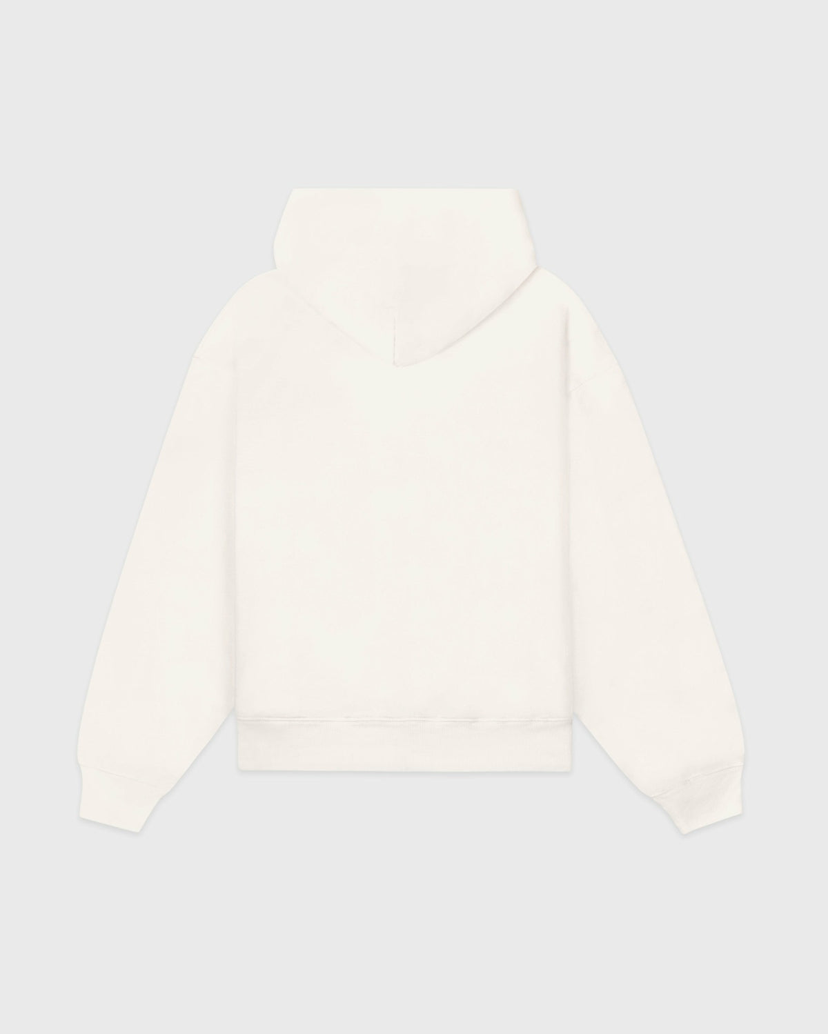 Sporty & Rich SR Sport Embroidered Zip Hoodie - Ecru
