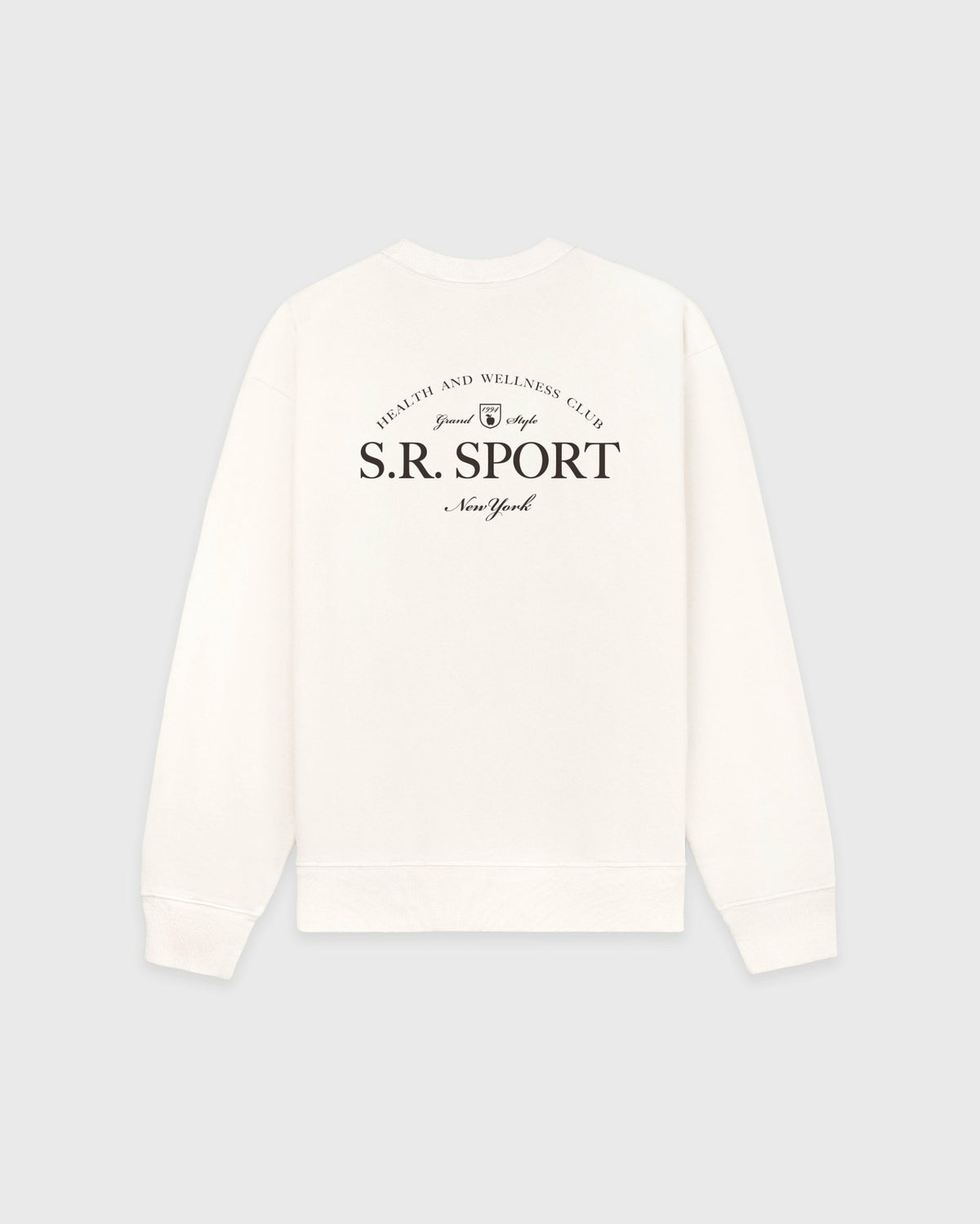 Sporty & Rich Wimbledon Crewneck - Ecru