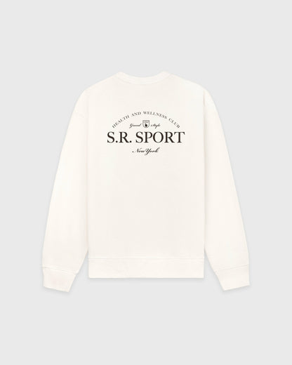 Sporty & Rich Wimbledon Crewneck - Ecru