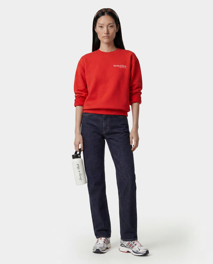 Sporty & Rich Modern Crewneck - Ruby