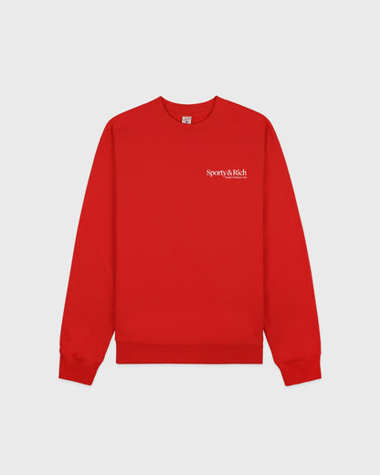 Sporty & Rich Modern Crewneck - Ruby