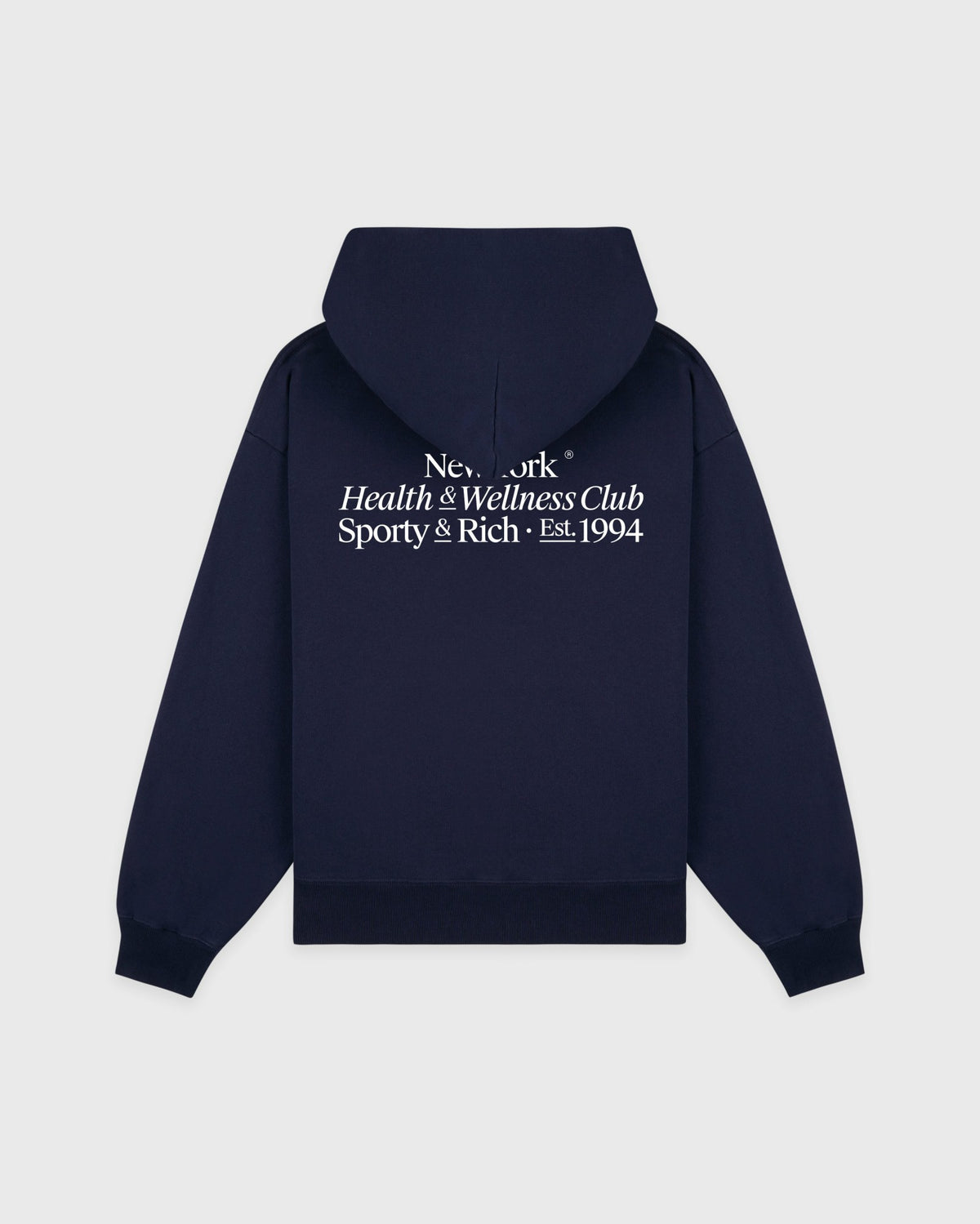Sporty & Rich Modern Hoodie - Dark Navy