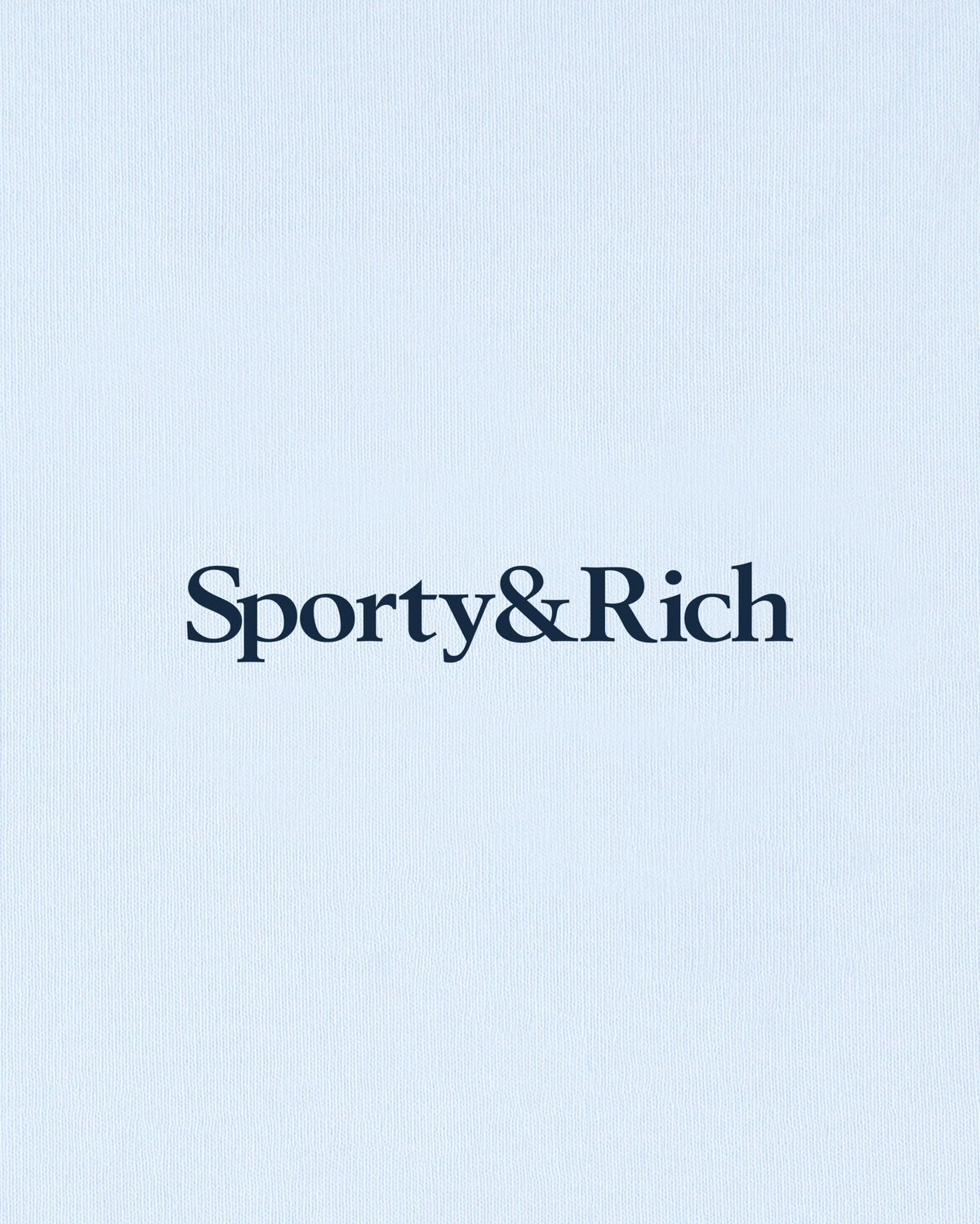 Sporty & Rich Play Tennis Crewneck - Ciel/Navy