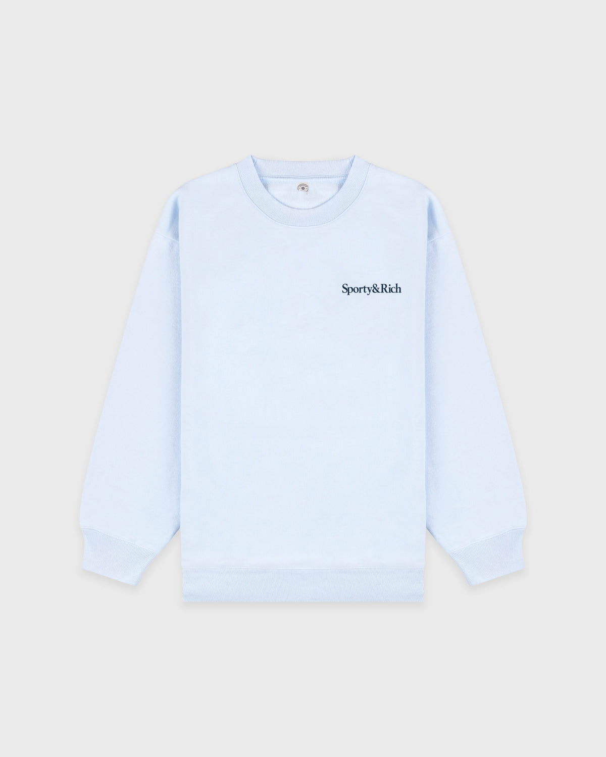 Sporty & Rich Play Tennis Crewneck - Ciel/Navy