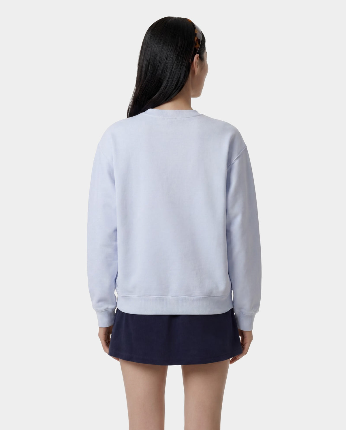 Sporty & Rich H&W Crest Crewneck - Ciel