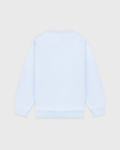 Sporty & Rich H&W Crest Crewneck - Ciel