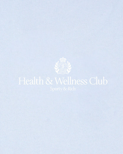 Sporty & Rich H&W Crest Crewneck - Ciel