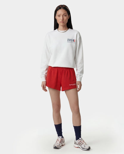 Sporty & Rich Promo Crewneck - White