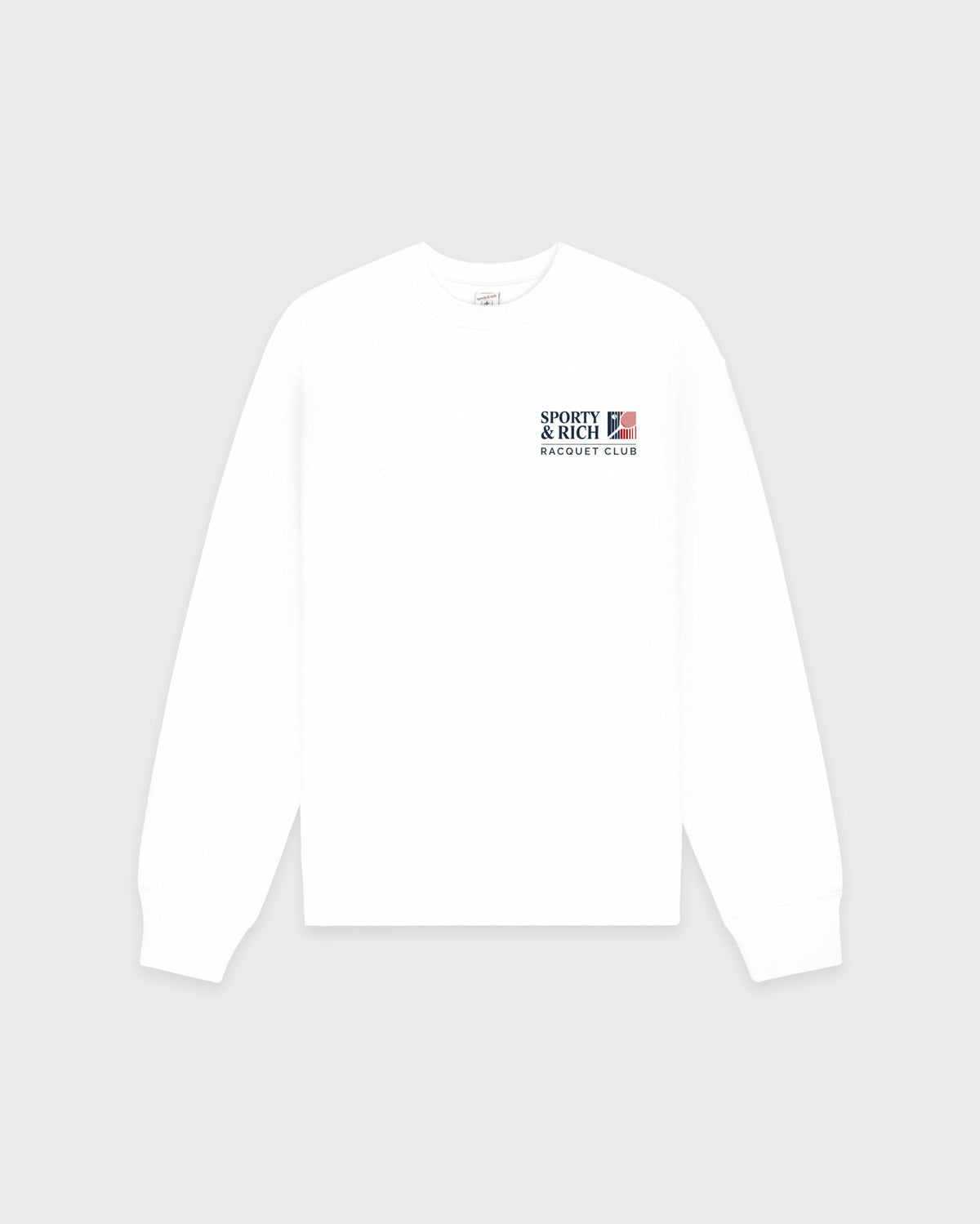 Sporty & Rich Promo Crewneck - White