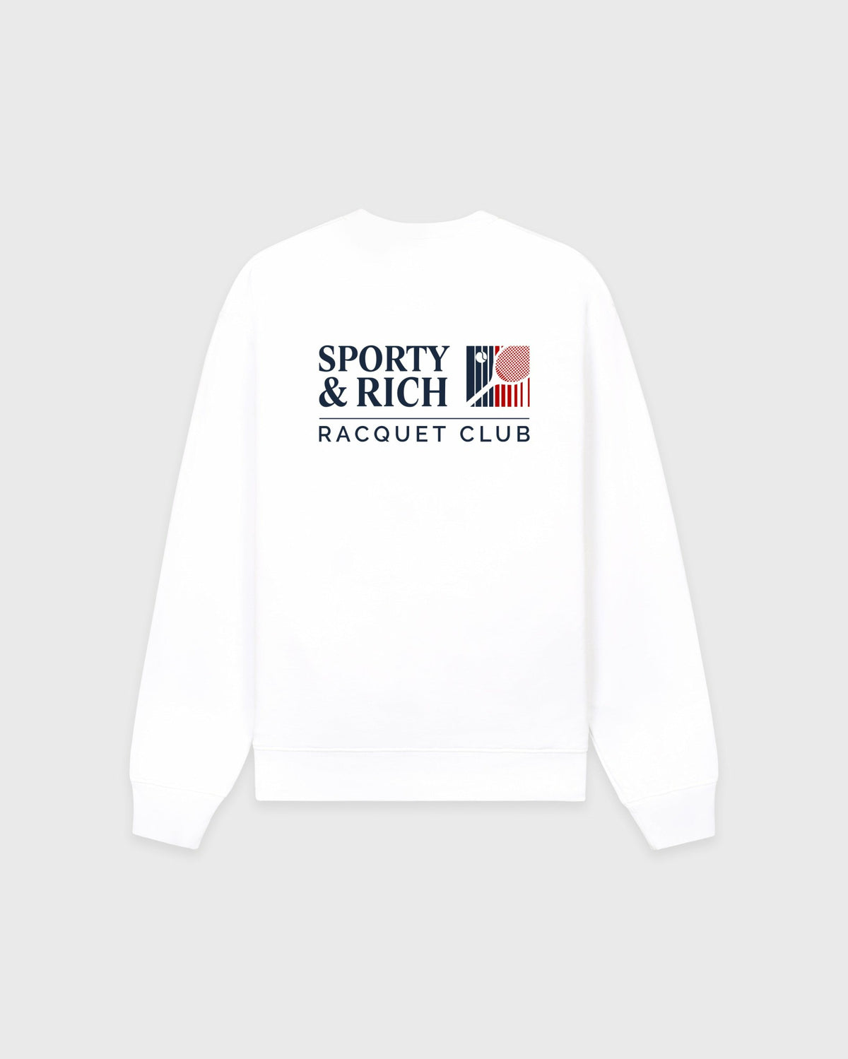 Sporty & Rich Promo Crewneck - White