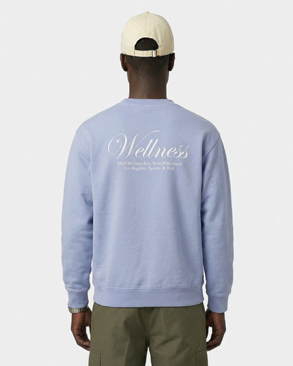 Sporty & Rich Avenue Crewneck - Periwinkle