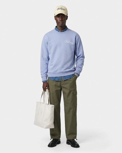 Sporty & Rich Avenue Crewneck - Periwinkle