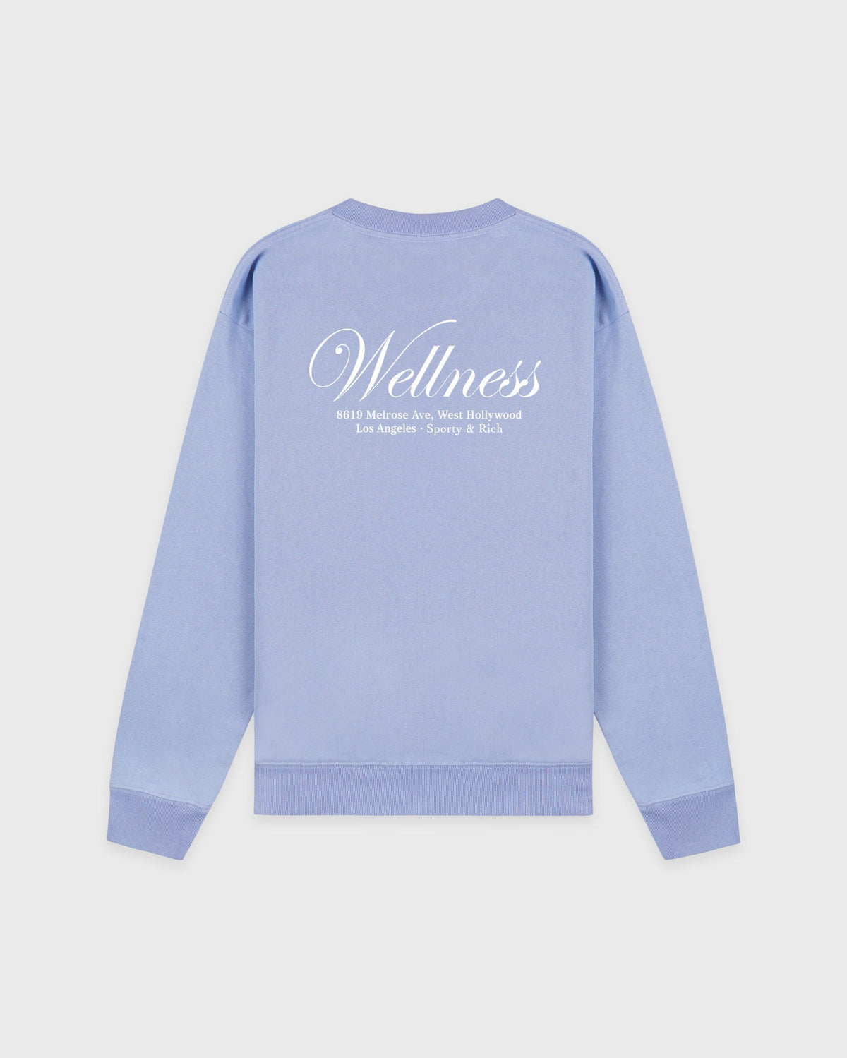 Sporty & Rich Avenue Crewneck - Periwinkle