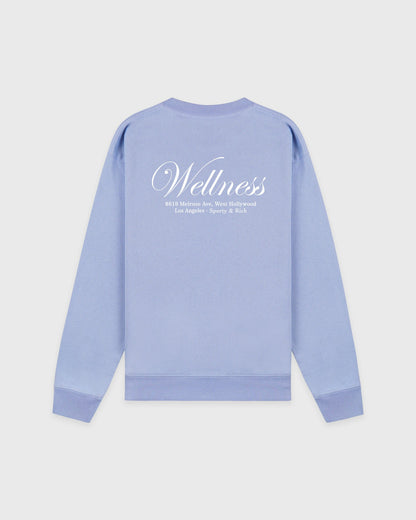 Sporty & Rich Avenue Crewneck - Periwinkle