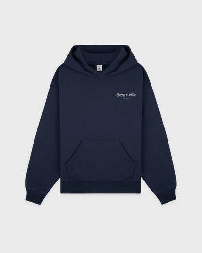 Sporty & Rich Syracuse Hoodie - Navy