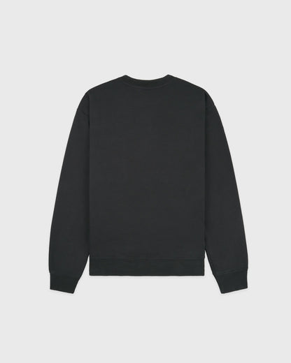 Sporty & Rich BH Riding Club Crewneck - Faded Black/White