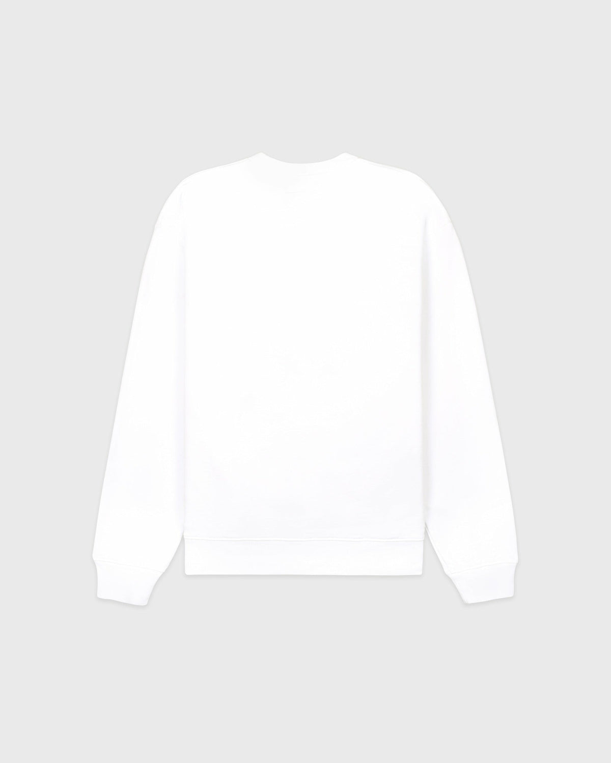 Sporty & Rich Beverly Script Crewneck - White/Ruby
