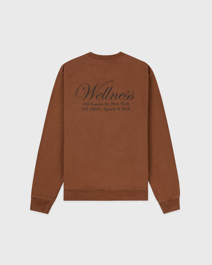 Sporty & Rich Soho Crewneck - Pecan