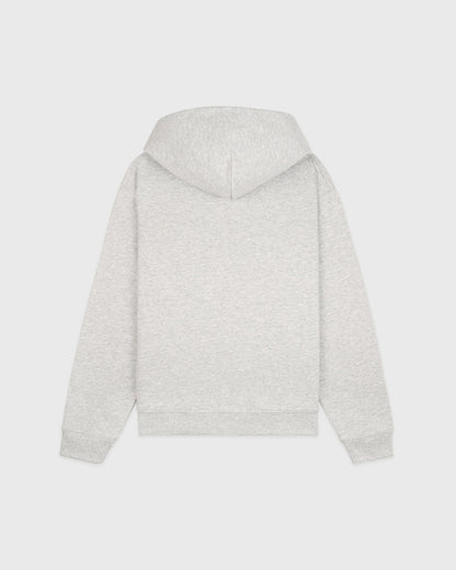 Sporty & Rich California Emblem Zip Hoodie - Heather Gray/Forest