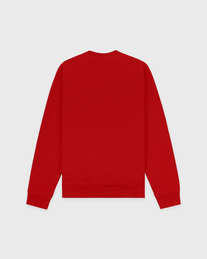 Sporty & Rich S&R Ivy Crewneck - Ruby/Navy
